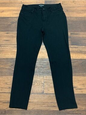 DKNY Women's Stretch Fabric 5 Pocket Ponte Pants Black Size M